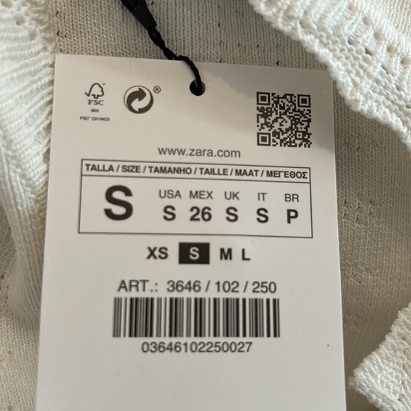 Zara long sleeve top - Picture 2 of 2